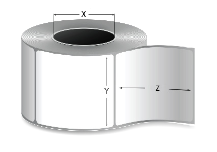 Direct Thermal Transfer Label Rolls-No Ribbon Required