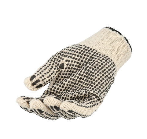 PVC Double & Single Dotted Gloves